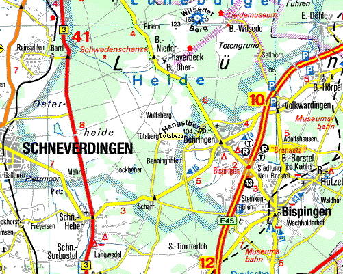 Bispingen - Behringen - Schneverdingen